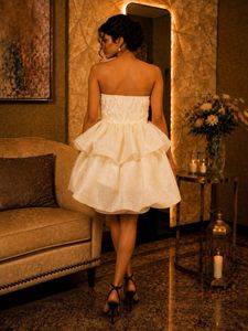 Elegant Off-Shoulder Party Dress