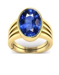 Blue Sapphire Gold Ring