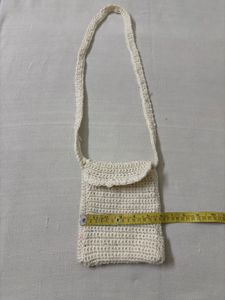 🆕Crochet Crossbody Phone Pouch with Strap