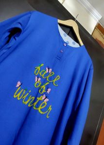 Blue 🔵 Winter Top For Girl Or Woman 40 Bust
