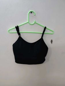 Black Crop Top Bralette✨
