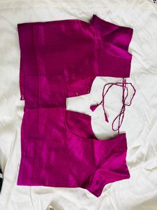 Designer Saree With Stitched Blouse