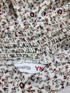 Floral Print Mock Neck Maxi Dress (Imported)