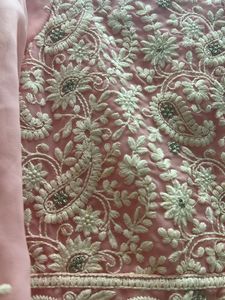 Melange Elegant Embroidered Pink Kurta