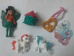 Kinder Joy Fairy and Unicorn Toy Lot