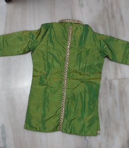 Green Ethnic Jacket