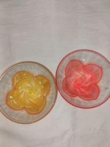 New Glass Bowls Pack Of 2