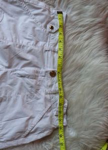 GUESS white shorts