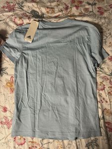 Adidas Blue Striped Tee - New