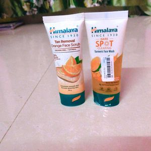 Himalaya duo face wash and scrub