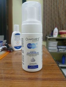 olnature's foaming facewash