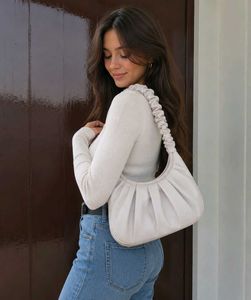 Stylish Ruched Hobo Bag