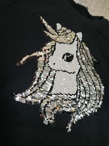 Cute Black Unicorn Dress