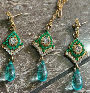 Emerald Green Jewelry Set
