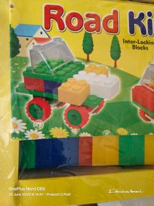 Head King Inter-Locking Blocks Toy - New