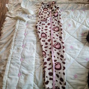 Cute Paw Print Pajama Pants
