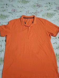 Men's Orange Polo T-Shirt