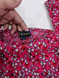 Chic Floral Print Top