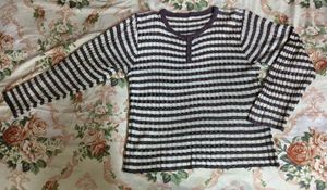 Striped Long Sleeve Top