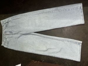 wide leg denim jeans