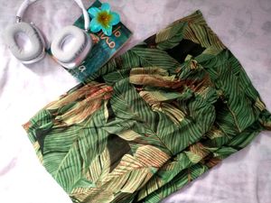 Printed Flared Pants