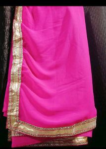 Elegant Pink Saree
