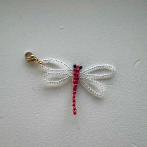 Beaded Dragonfly Charm🩷