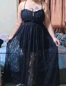 Elegant Black Maxi Dress