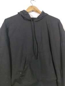 Silvertraq Black Casual Hoodie (Women)
