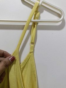 Yellow Slip Dress