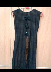 Stylish Navy Black Dress
