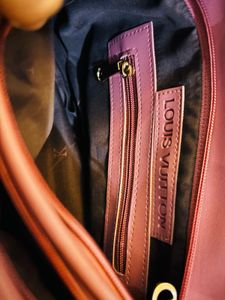 LV Inspired Pink Satchel