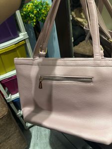 Chic Pink Tote Handbag