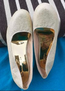 Sparkling Silver Heels