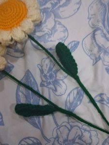 Handmade Crochet Sunflower Decorations