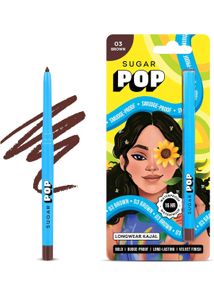 SUGAR POP Longwear Kajal - 03 Brown - Intense Brow