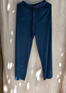 2299. Blue mesh sparkly pant