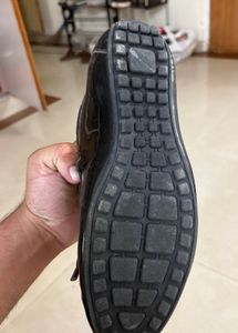 Stylish Black Patent Loafers
