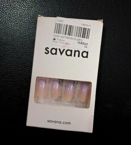 Savana Purple Ombre Press-On Nails