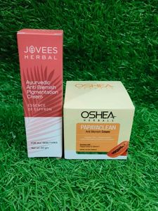 Anti blemish and pigmentation cream pack of 2
