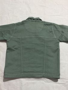 Olive Green Denim Jacket