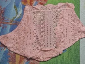 Pink shrug