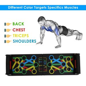 9-in-1 Foldable Push Up Board For Exercise