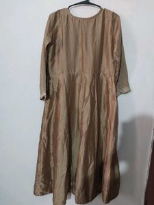 Embroidered Silk Kurta