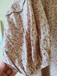 Floral Print Mini  night Dress