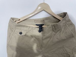 Mango Linen Blend Pants