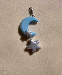 Cute Moon &amp; Star Charm