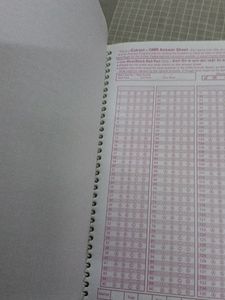 OMR Practice Sheet