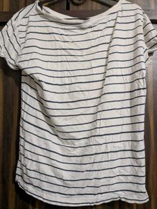 Beach Babe Striped Tee
