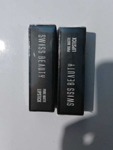 Swiss Beauty Glow Up Strobe Cream &amp; Lipsticks